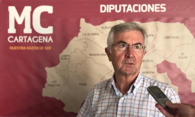 Enrique Pérez Abellán (MC): López Miras presume de gestión socio-sanitaria mientras aumentan los dependientes fallecidos en lista de espera y casi 2.000 cartageneros siguen sin recibir su ayuda