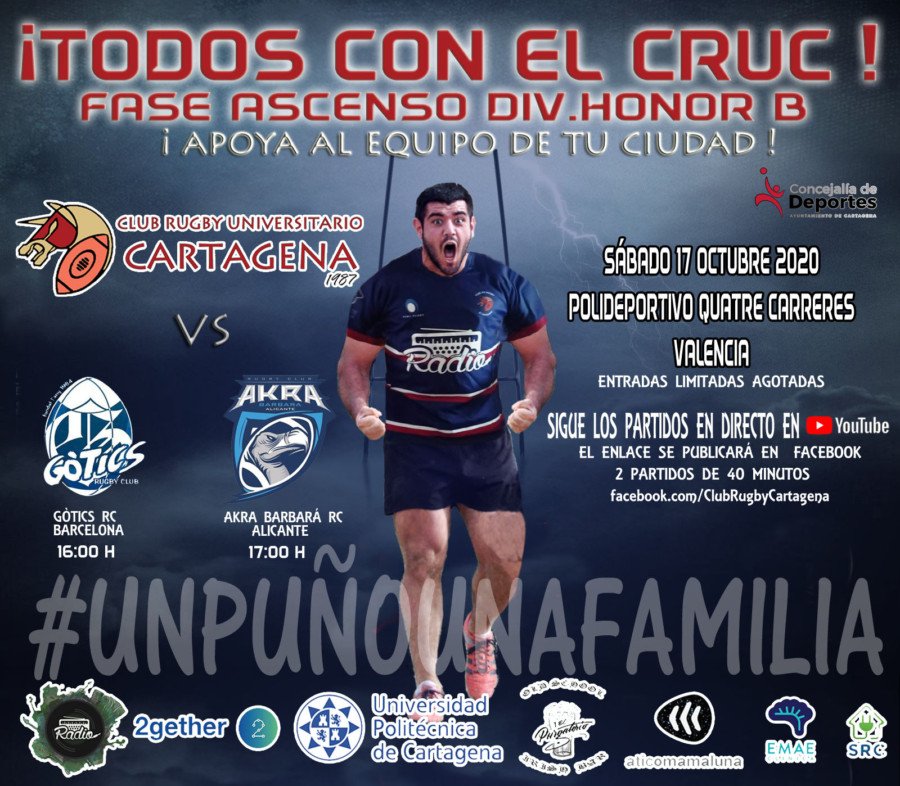 El Club de Rugby Universitario Cartagena disputa la fase de ascenso a ...