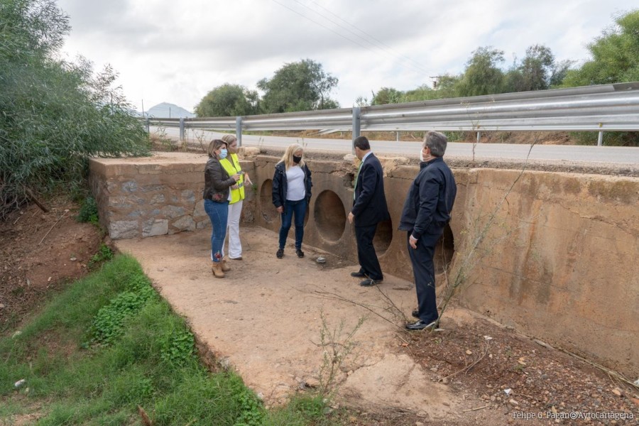 La obra de Los Nietos contra  inundaciones en La Carrasquilla terminará antes de verano