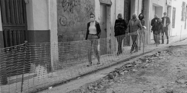 El Gobierno de la risa nos miente con inversiones por 20 millones ‘vendiendo’ una obra de 2017 inacabada 1 calle saura