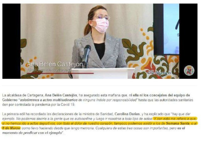 Arroyo desacredita a Castejón y evidencia un Gobierno cada vez más agrietado 1 Castejon asistencia actos
