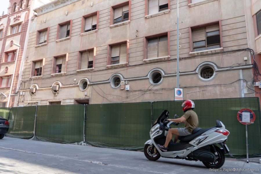 La plaza de San Agustín contará con un nuevo edificio de cuatro plantas 1 La plaza de San Agustín contará con un nuevo edificio de cuatro plantas
