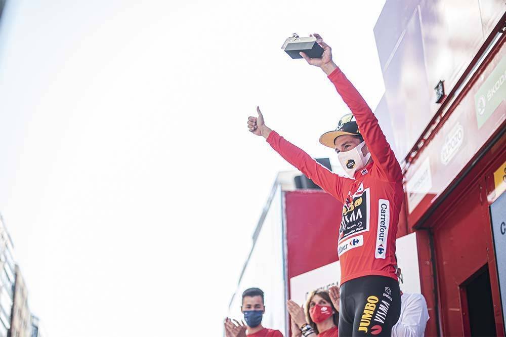 Sorteo de un maillot rojo de líder de La Vuelta al realizar una encuesta sobre la etapa de Cartagena 1 Sorteo de un maillot rojo de líder de La Vuelta al realizar una encuesta sobre la etapa de Cartagena