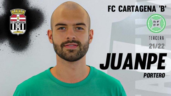 Juanpe Navarro, refuerza la portería del FC Cartagena ‘B’ 1 Juanpe Navarro, refuerza la portería del FC Cartagena ‘B’