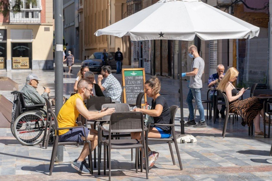 Los hosteleros de Cartagena comienzan a cobrar el millón de euros en ayudas por el Covid 1 Los hosteleros de Cartagena comienzan a cobrar el millón de euros en ayudas por el Covid