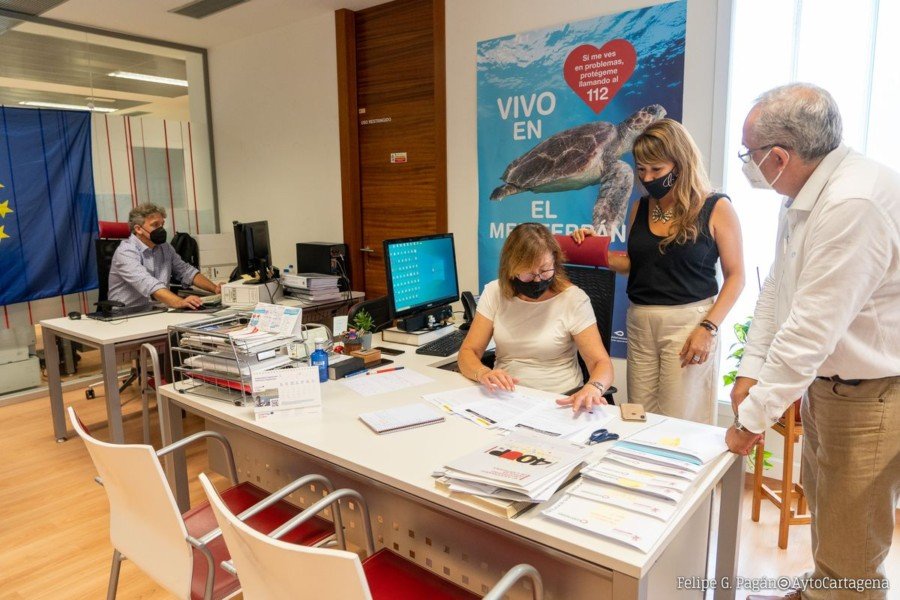 Una subvención europea hará posible la contratación de cinco jóvenes para reforzar la Unidad de Proyectos Europeos de Cartagena 1 Una subvención europea hará posible la contratación de cinco jóvenes para reforzar la Unidad de Proyectos Europeos de Cartagena