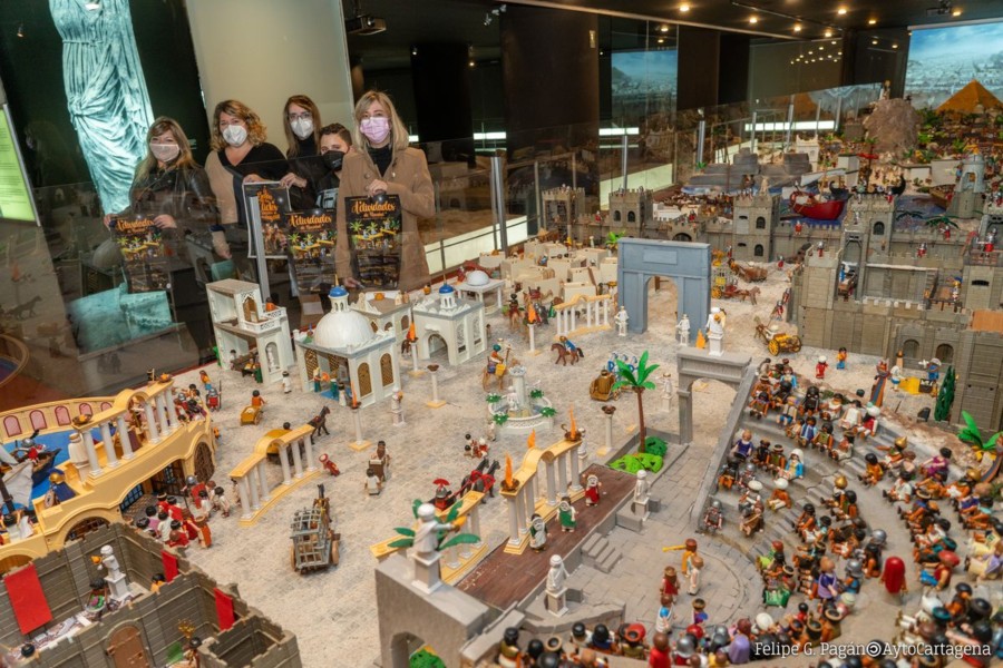 Visita el Belén de clicks esta Navidad en el Augusteum y gana juguetes de Playmobil
