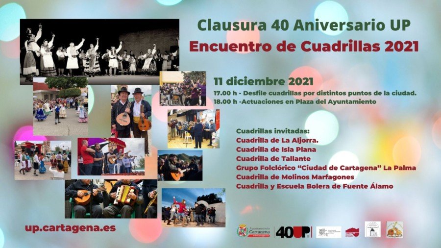 La Universidad Popular cierra su 40 aniversario con un encuentro de cuadrillas en la Plaza del Ayuntamiento 1 La Universidad Popular cierra su 40 aniversario con un encuentro de cuadrillas en la Plaza del Ayuntamiento