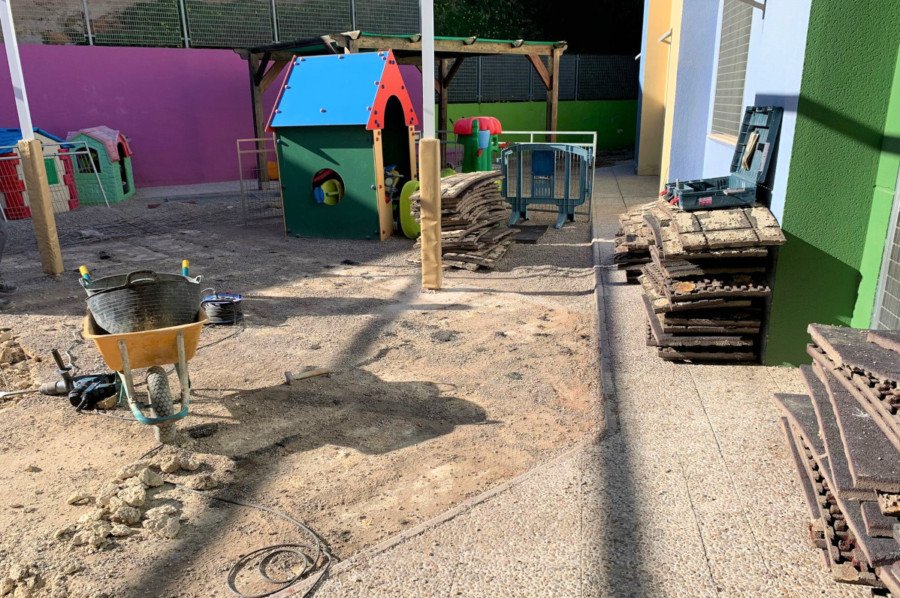 La Concejalía de Educación invierte más de 40.000 euros en mejorar los patios de los centros educativos de Cartagena 1 La Concejalía de Educación invierte más de 40.000 euros en mejorar los patios de los centros educativos de Cartagena