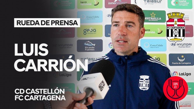 Luis Carrión: “Vamos a sacar un equipo competitivo. Nos ilusiona pasar en Copa y que pueda venir un Primera” 1 Luis Carrión: “Vamos a sacar un equipo competitivo. Nos ilusiona pasar en Copa y que pueda venir un Primera”