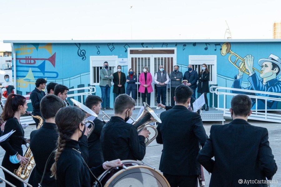 La Unión Musical Cartagonova ya cuenta con su sede en Cartagena 1 La Unión Musical Cartagonova ya cuenta con su sede en Cartagena