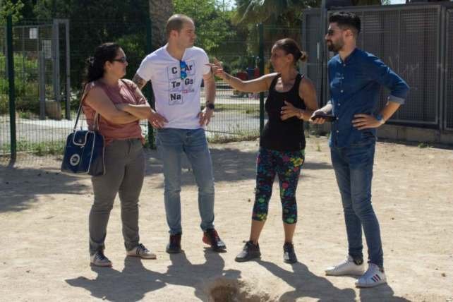 MC exigirá mejoras para el abandonado parque canino de Barrio Peral 2 parque canino 1