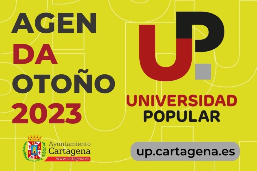 Imagen de la agenda de la Universidad Popular